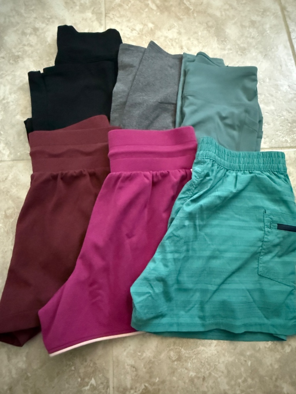 3 pair of nwot leggings 3 pair of shorts (2 nwot)size S
